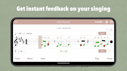 تحميل تطبيق Sight Singing Pro مهكر Apk للاندرويد والايفون 2025 اخر اصدار مجانا