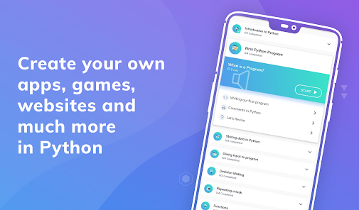 تحميل تطبيق Learn Python مهكر تعلم برمجة بايثون للاندرويد والايفون 2025 اخر اصدار مجانا