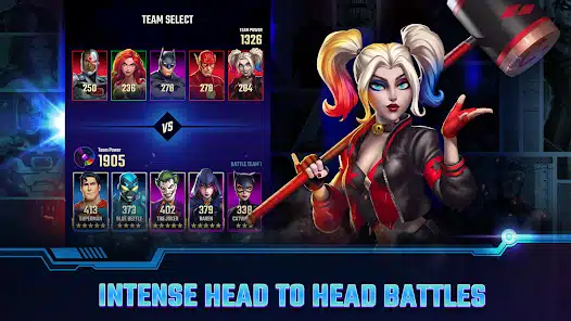 تحميل لعبة DC Heroes & Villains: Match 3 Apk للاندرويد والايفون 2025 اخر اصدار مجانا