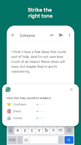 تحميل تطبيق Grammarly Keyboard مهكر Apk للاندرويد والايفون 2025 اخر اصدار مجانا