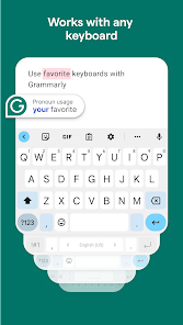 تحميل تطبيق Grammarly Keyboard مهكر Apk للاندرويد والايفون 2025 اخر اصدار مجانا