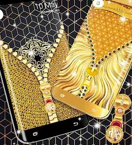 تنزيل تطبيق شاشة القفل الذهبية Syriao Gold Lock Screen Apk للاندرويد 2025 اخر اصدار مجانا