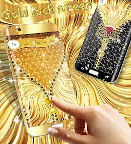 تنزيل تطبيق شاشة القفل الذهبية Syriao Gold Lock Screen Apk للاندرويد 2025 اخر اصدار مجانا