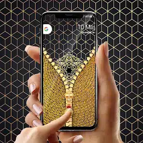 تنزيل تطبيق شاشة القفل الذهبية Syriao Gold Lock Screen Apk للاندرويد 2025 اخر اصدار مجانا