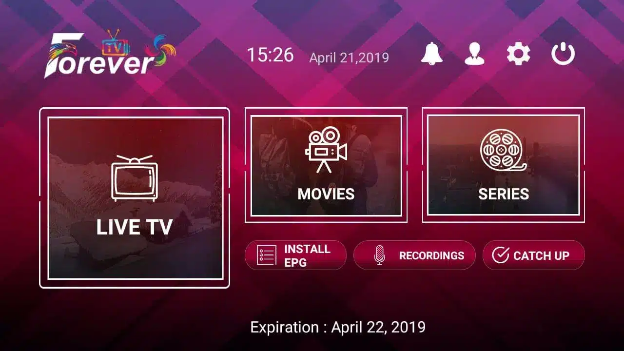 تحميل تطبيق فوريفر Forever IPTV مهكر Apk مع كود تفعيل لمشاهدة القنوات والافلام للاندرويد 2025 اخر اصدار مجانا