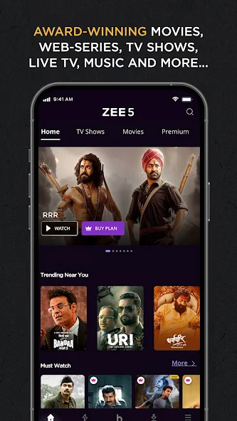 تحميل تطبيق ZEE5 Movies مهكر Apk مسلسلات وافلام هندية للاندرويد وللايفون 2025 بدون نت مجانا