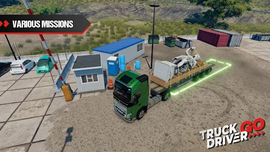 تحميل لعبة Truck Driver GO مهكرة Apk للاندرويد والايفون 2025 اخر اصدار مجانا