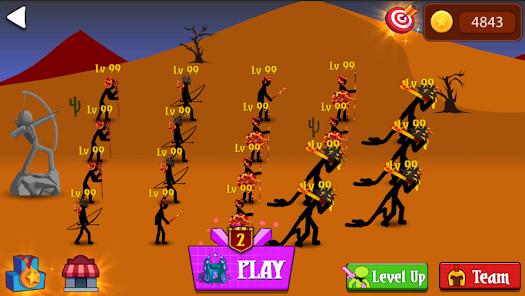 تحميل لعبة Stickman War: Defense Battle مهكرة للاندرويد والايفون 2025 اخر اصدار مجانا