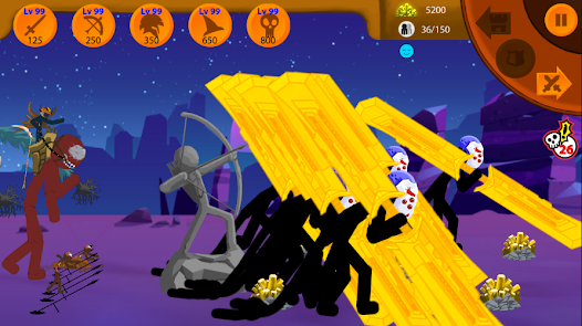 تحميل لعبة Stickman War: Defense Battle مهكرة للاندرويد والايفون 2025 اخر اصدار مجانا