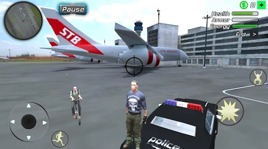 تحميل لعبة Grand Action Simulator مهكرة Apk للاندرويد والايفون 2025 اخر اصدار مجانا