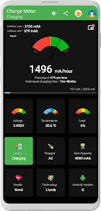 تحميل تطبيق Charge Meter مهكر للاندرويد والايفون 2025 اخر اصدار مجانا