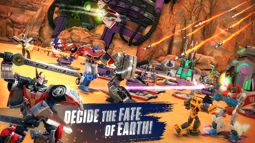 تحميل لعبة TRANSFORMERS: Earth Wars مهكرة Apk للاندرويد والايفون 2025 اخر اصدار مجانا