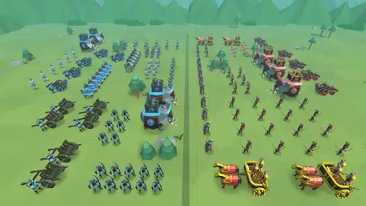 تحميل لعبة Epic Battle Simulator 2 مهكرة Apk للاندرويد والايفون 2025 اخر اصدار مجانا