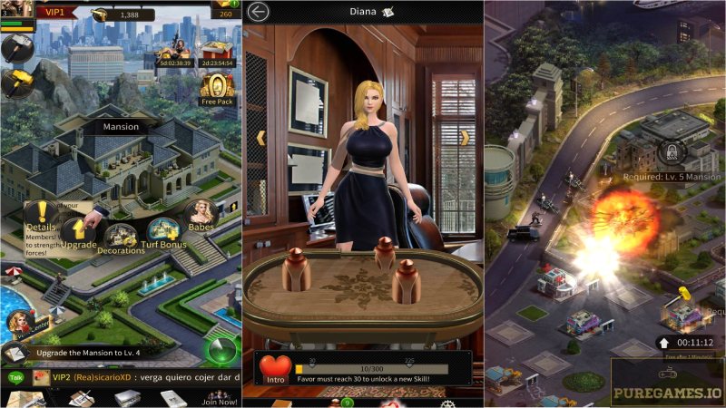 تحميل لعبة مدينة المافيا Mafia City مهكرة Apk للاندرويد والايفون 2025 اخر اصدار مجانا