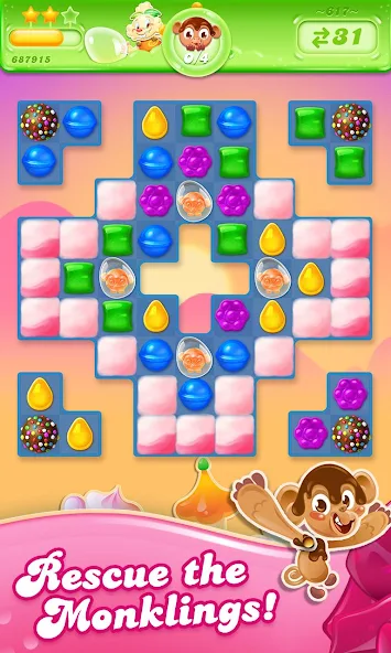 تحميل لعبة Candy Crush Jelly Saga مهكرة Apk للاندرويد والايفون 2025 اخر اصدار مجانا