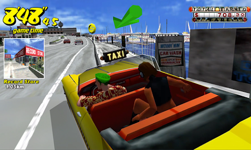 تحميل لعبة Crazy Taxi Classic مهكرة للاندرويد والايفون 2025 اخر اصدار مجانا