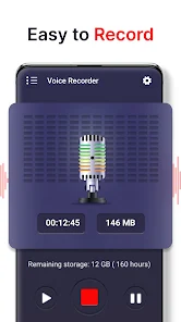 تحميل مسجل الصوت Voice Recorder مهكر Apk للاندرويد والايفون 2025 اخر اصدار مجانا