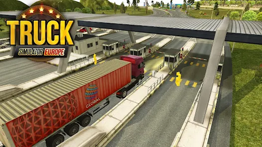 تحميل لعبة محاكاة شاحنة أوروبا Truck Simulator Europe مهكرة للاندرويد والايفون 2025 اخر اصدار مجانا