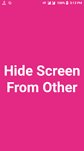 تحميل تطبيق Hide Screen APK للاندرويد 2025 اخر اصدار مجانا