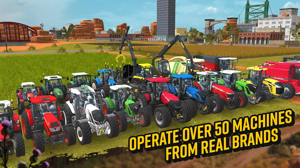 تحميل لعبة Farming Simulator 18 مهكرة Apk للاندرويد والايفون 2025 اخر اصدار مجانا