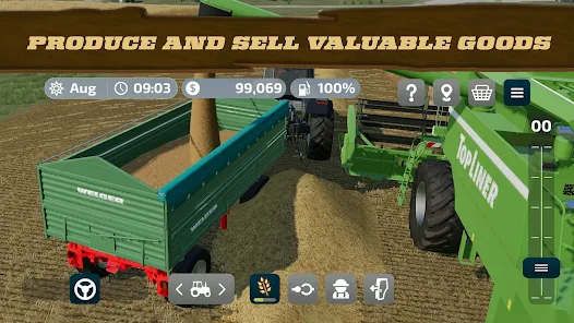 تحميل لعبة Farming Simulator 23 NETFLIX مهكرة Apk للاندرويد والايفون 2025 اخر اصدار مجانا