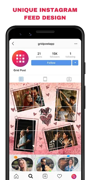 تحميل تطبيق Grid Post Photo Grid Maker مهكر Apk للاندرويد والايفون 2025 اخر اصدار مجانا