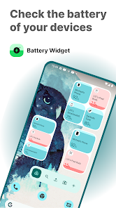 تحميل تطبيق Battery Widget مهكر Apk للاندرويد والايفون 2025 اخر اصدار مجانا