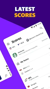 تحميل تطبيق ياهو سبورتس Yahoo Sports مهكر Apk للاندرويد والايفون 2025 اخر اصدار مجانا