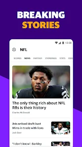 تحميل تطبيق ياهو سبورتس Yahoo Sports مهكر Apk للاندرويد والايفون 2025 اخر اصدار مجانا