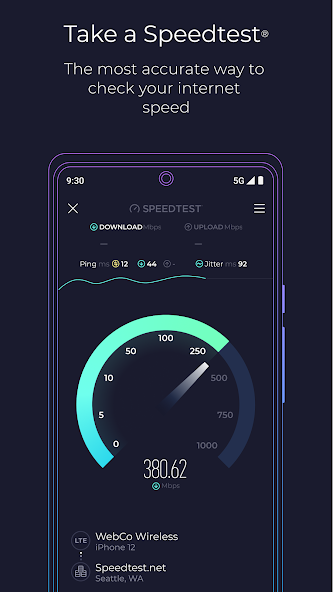 تنزيل برنامج سبيد تيست Speedtest مهكر Apk لقياس سرعة الإنترنت للاندرويد والايفون 2025 اخر اصدار مجانا