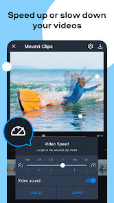 تحميل تطبيق Movavi Clips Apk مهكر 2025 لتحرير ومونتاج الفيديو للاندرويد والايفون اخر اصدار مجانا