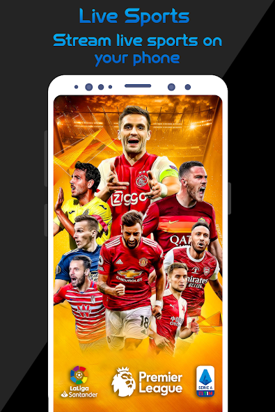 تحميل تطبيق Live Sports HD TV مهكر Apk بدون اعلانات لمشاهدة المباريات للاندرويد 2025 اخر اصدار مجانا